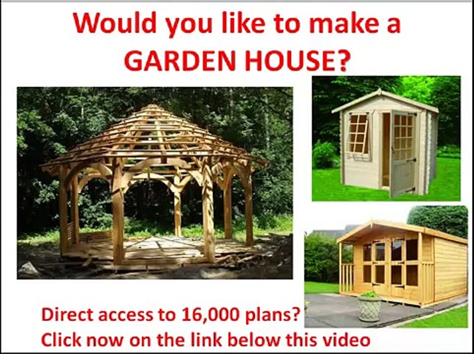 Garden house design: Would you like to make a Garden house? click here