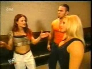 Trish and Jeff Backstage Segment [+Matt&Lita] (2)