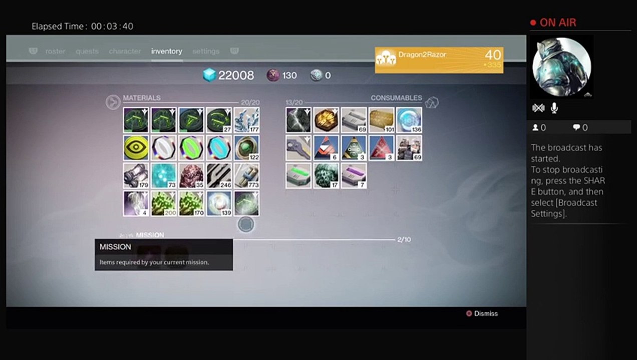 Dragon2Razor's Live PS4 Broadcast