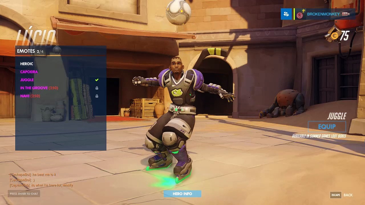 Lucio's Hockey Head Glitch