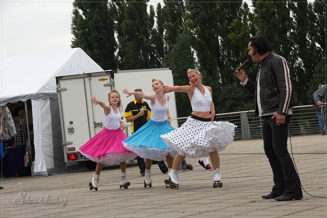 Elvoice vs. Showskating mit "Caught in a Trap" bei  "Born to Drive" 2016 in Bremen