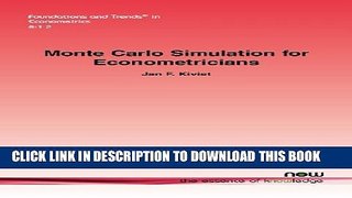 [PDF] Monte Carlo Simulation for Econometricians (Foundations and Trends(r) in Econometrics) Full