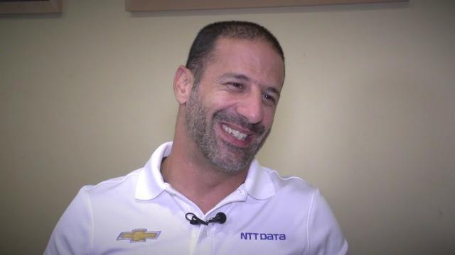 IndyCar drivers impersonate celebrities