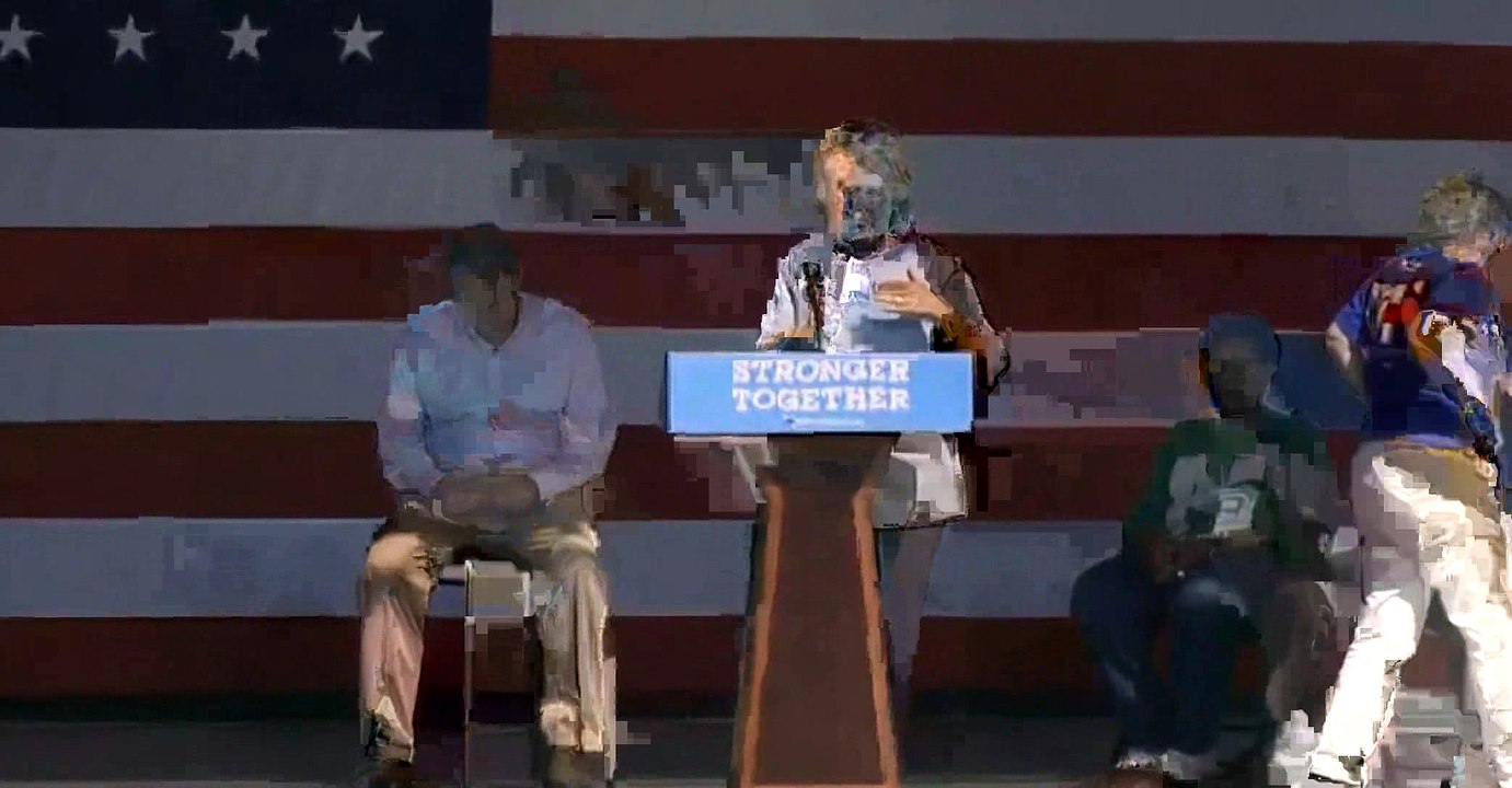 Hillary Clinton Coughing Attack in Cleveland & On Her Private Jet During Interview With Press Labor Day 2016