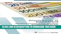 [PDF] Private Equity in Deutschland: Darstellung und Analyse unter besonderer BerÃ¼cksichtigung