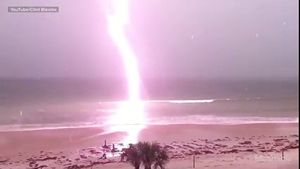 One of our favorite severe weather phenomena - lightning