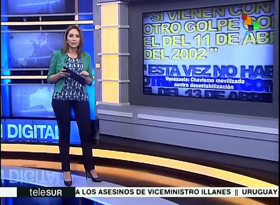 Chavistas marchan en Venezuela para defender la...