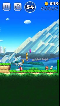SUPER MARIO RUN Gameplay