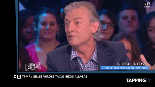 TPMP : Gilles Verdez tacle Nikos Aliagas dans The Voice Kids 3 (Vidéo)