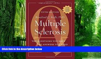 Big Deals  Multiple Sclerosis: The Questions You Have-The Answers You Need  Best Seller Books Most