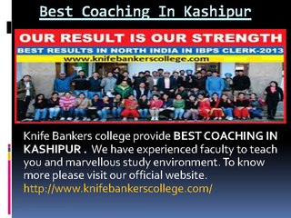 Best Coaching In Kashipur | Best Coaching In Dehradun
