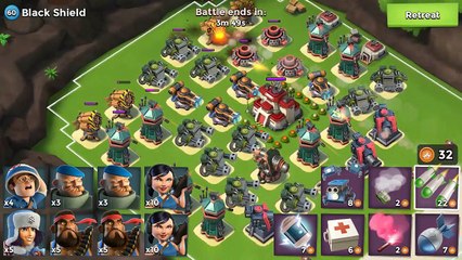 Boom Beach, attack village lost "Black Shield" EP Level 60 (blogoteca.eu)