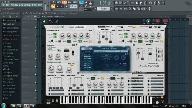 How to make automation clip in nexus and sylenth fl studio 12