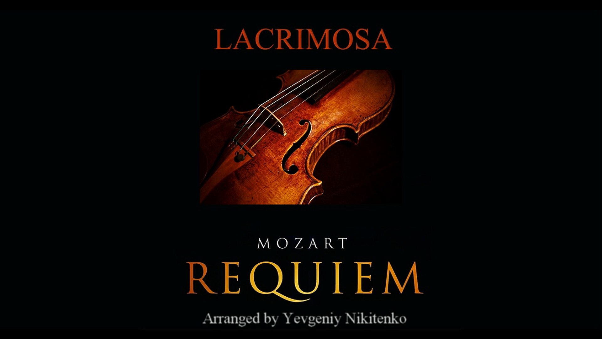 ⁣Mozart - Requiem [Lacrimosa] (Ambient piano & violin) - Royalty free music