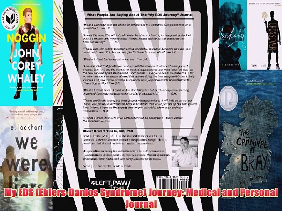 [PDF] My EDS (Ehlers-Danlos Syndrome) Journey: Medical and Personal Journal Full Colection