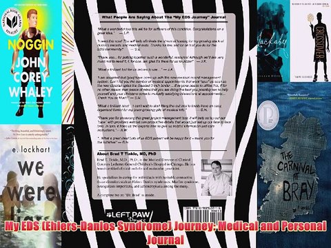 [PDF] My EDS (Ehlers-Danlos Syndrome) Journey: Medical and Personal Journal Full Colection