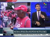 Venezolanos vuelven a marchar en apoyo al gobierno de Nicolás Maduro
