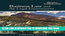 New Book Business Law and the Legal Environment, Standard Edition (Business Law and the Legal