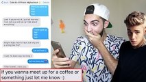 SONG LYRIC TEXT PRANK ON MY EX-GIRLFRIEND!!! Justin Bieber - Let Me Love You.