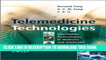 [PDF] Telemedicine Technologies: Information Technologies in Medicine and Telehealth Full Colection