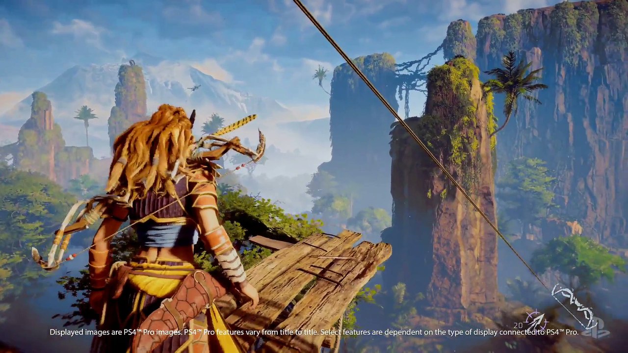 Horizon: Zero Dawn - Gameplay PS4 Pro
