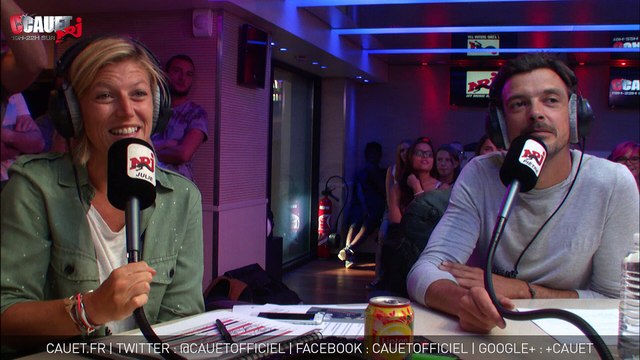 Stouf recrache un cocktail dégueux et en fout partout dans le studio - C'Cauet sur NRJ