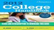 Collection Book College Handbook 2012 (College Board College Handbook)