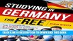 New Book Studying In Germany For Free: The Complete A-Z Guide to Free Education in Germany