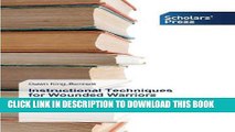 [PDF] Instructional Techniques for Wounded Warriors with PTSD and TBI Popular Online