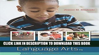 New Book Early Childhood Experiences in Language Arts: Early Literacy
