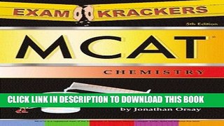 Collection Book Examkrackers MCAT Chemistry