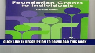 New Book Foundation Grants to Individuals