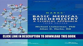 [PDF] Marks  Basic Medical Biochemistry: A Clinical Approach, North American Edition Full Online