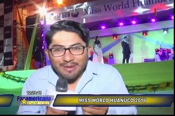 Miss World Huánuco 2016: así se desarrolló el certamen de belleza