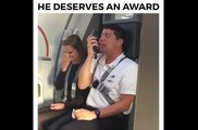 Shouthwest airline attendant - looney tunes