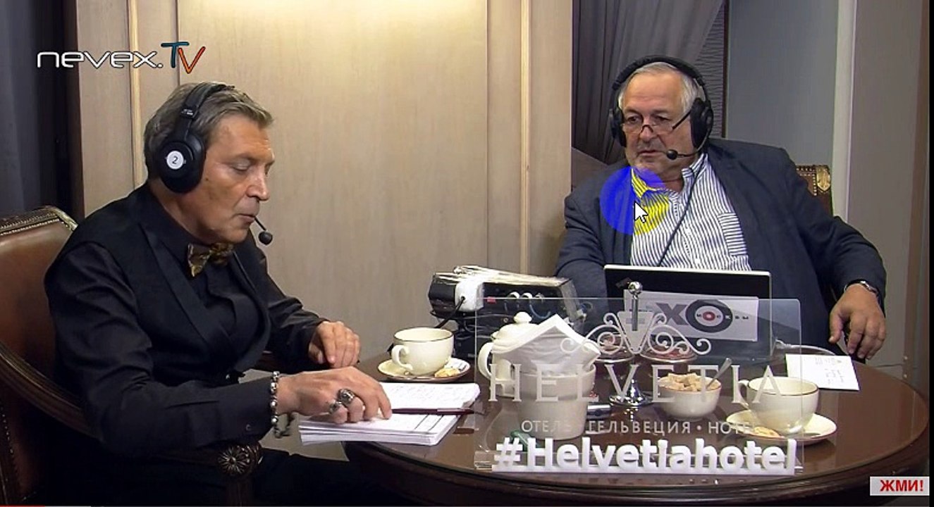 Дымарский жрет козявки с Невзоровым