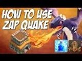How to Zap Quake TH8 Dragloon Attack Strategy | Overpowered 3 Star Tutorial | Clash of Clans