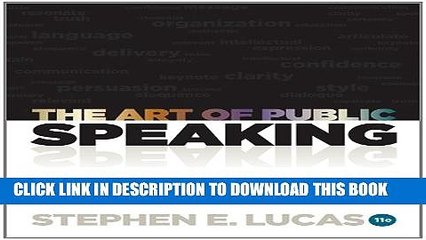 [PDF] The Art of Public Speaking, 11th Edition Full Colection