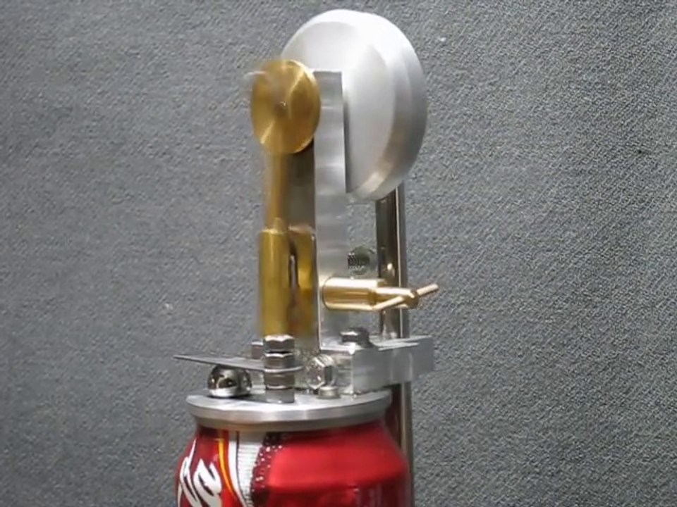 Coke Can Steam Engine