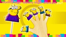 #Pepa #Minions #Lollipop #Finger Family / #Nursery Rhymes and More Lyrics