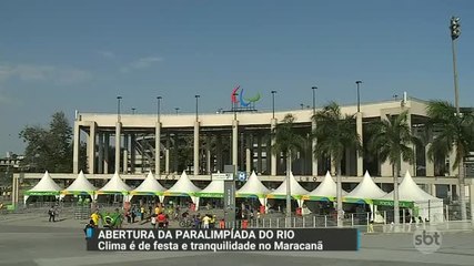 Abertura da Paralimpíada tem clima de festa e tranquilidade