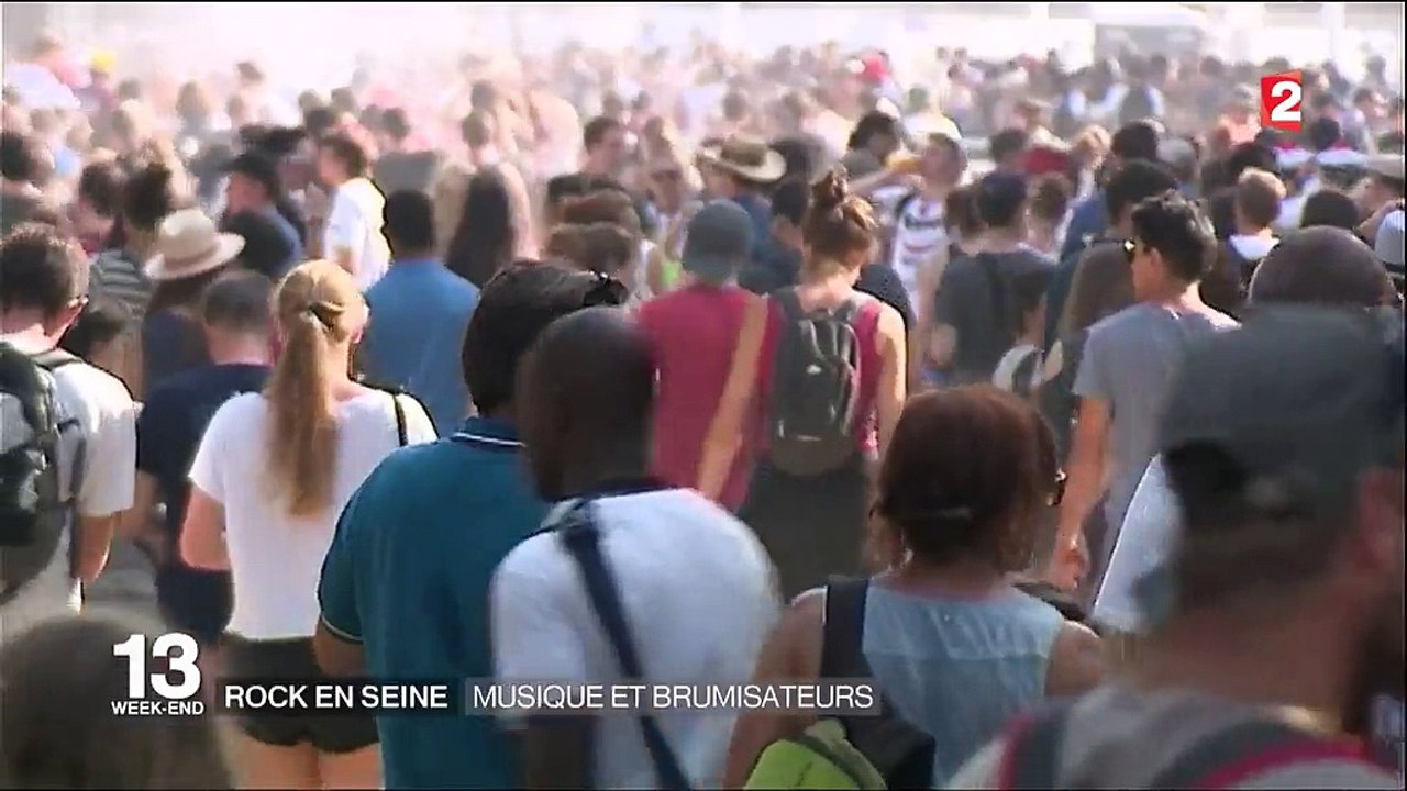 À Rock en Seine, musique et brumisateurs du 27-08-2016