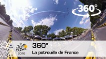 [Video 360°] La patrouille de France au dessus des Champs-Elysées - Tour de France 2016