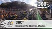 [Video 360°] Sprint final sur les Champs / Final Sprint on the Champs-Elysées - Tour de France 2016