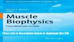 [PDF] Muscle Biophysics: From Molecules to Cells (Advances in Experimental Medicine and Biology)