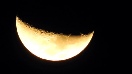 Nikon P900 Zoom of Moon