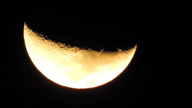 Nikon P900 Zoom of Moon