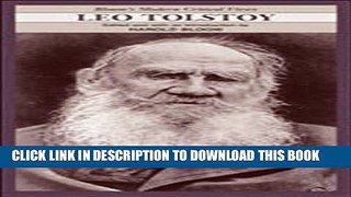 [PDF] Leo Tolstoy (Bloom s Modern Critical Views (Hardcover)) Popular Online