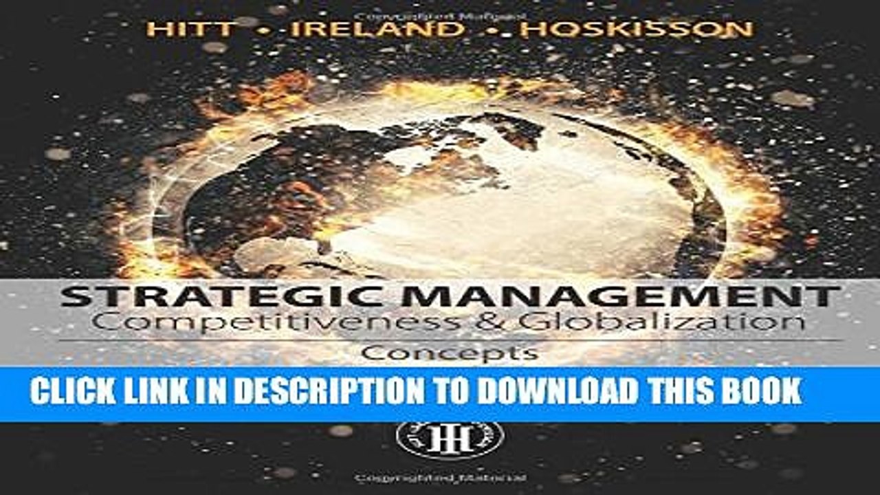 [PDF] Strategic Management: Concepts: Competitiveness and Globalization Full Online