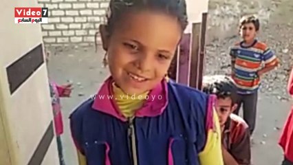 بالفيديو..مدرسة ببنى سويف غرفتين وصاله من الطوب اللبن تحوى 300 تلميذ